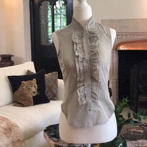 United Colors of Benetton Gray Sleeveless Top